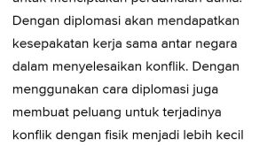 Mengatasi Konflik Dalam Organisasi Dengan Diplomasi